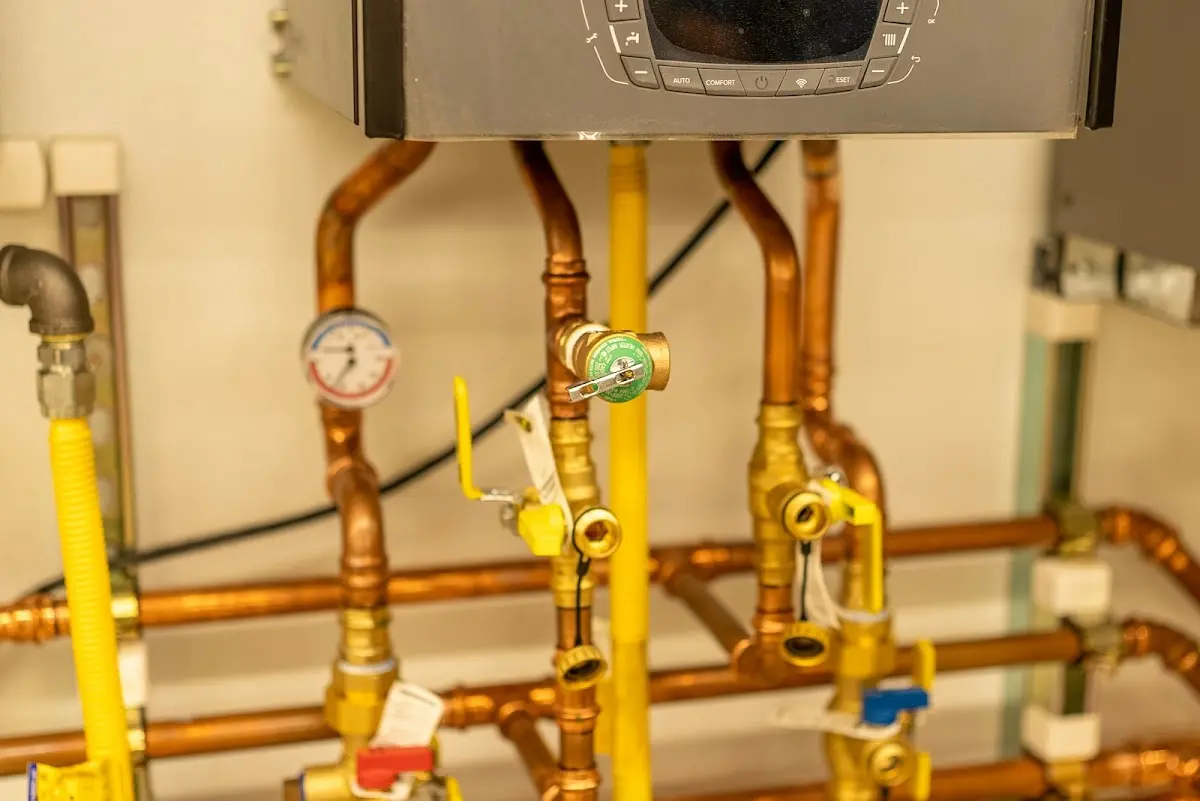 Licensed technician providing Backflow Prevention for a homeowner in Burton